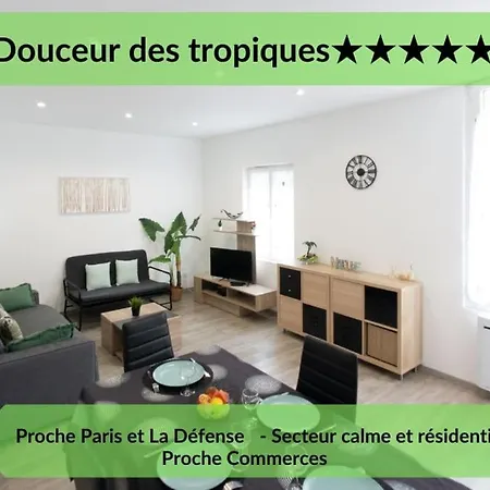 *douceur Des Tropiques*parisis Apartment